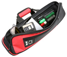 Kaces Lightweight Hardshell Flute Case, Red