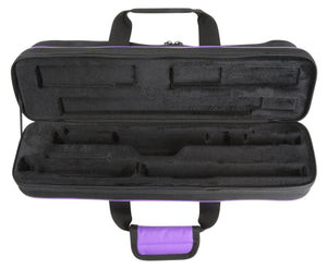 Kaces Lightweight Hardshell Flute Case, Purple